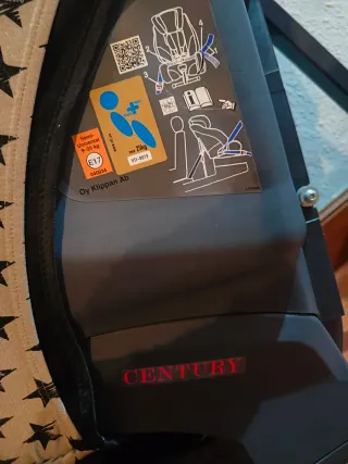 Silla de coche ACM Klippan century + funda