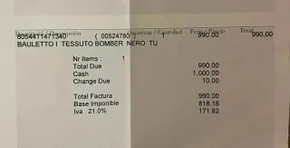 Bolso Prada Azul Nylon Acolchado