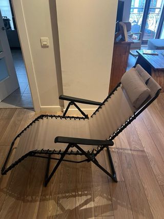 Tumbona reclinable playa/piscina grande