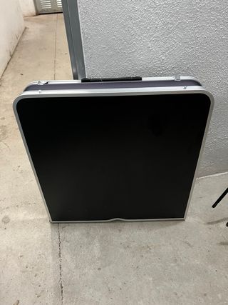 Tavolo e 4 Sedie da Campeggio Pieghevoli