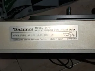 Piezas Plato Technics SL-B1 para repuestos