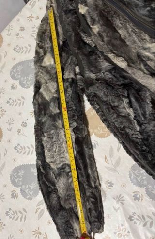 Cazadora Piel Astracan Multicolor