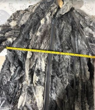 Cazadora Piel Astracan Multicolor