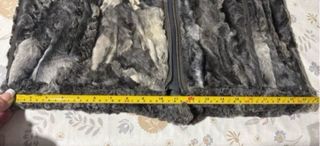 Cazadora Piel Astracan Multicolor