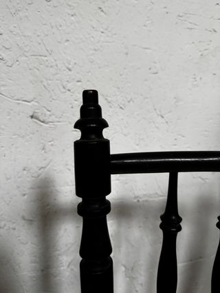 Silla Época Modernista Madera y Rattan