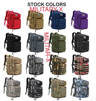 Mochila Táctica Militar Impermeable Oxford 900D