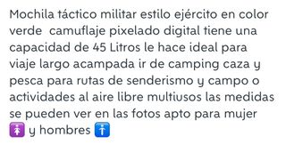 Mochila Táctica Militar Impermeable Oxford 900D