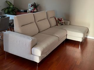 Divano NUOVO Poltronesofà Beige Tessuto