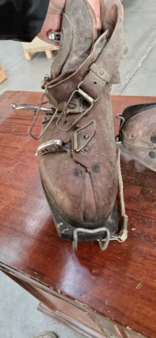 Scarponi sci vintage