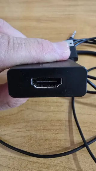Convertidor TOPPOP VGA a HDMI con Sonido