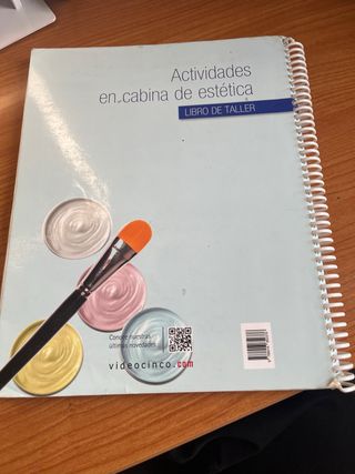Actividades en cabina de estética: Libro de tal...