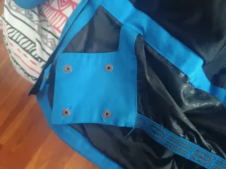 Chaqueta de esquí No Fear azul 10-12 años