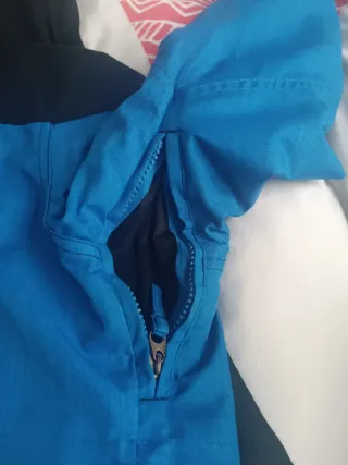 Chaqueta de esquí No Fear azul 10-12 años