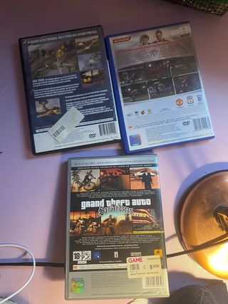 Juegos PS2: PES 2010, GTA San Andreas, Dropship