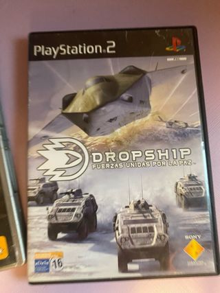 Juegos PS2: PES 2010, GTA San Andreas, Dropship