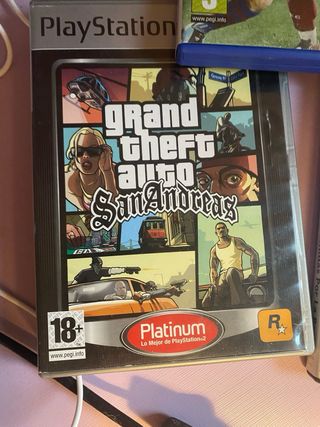 Juegos PS2: PES 2010, GTA San Andreas, Dropship