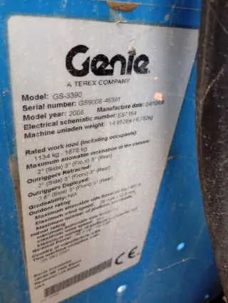 Tije Ele Genie 12m (2008 ) precio si garan 900