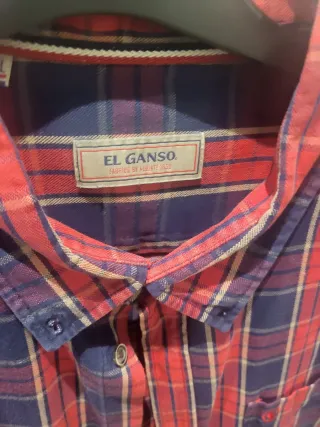 Camisa El Ganso cuadros escoceses