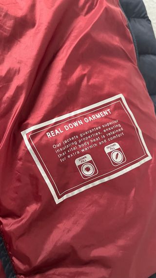 Chaqueta Zara acolchada azul