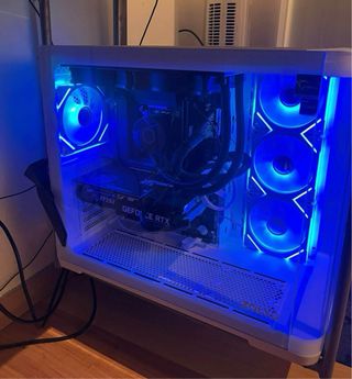 PC Gaming Branco 5 Meses com faturas das pecas