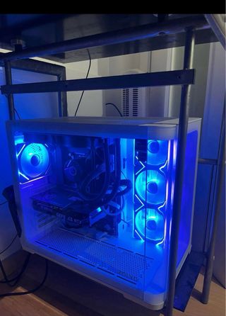 PC Gaming Branco 5 Meses com faturas das pecas