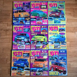 Gti Mag lote de 23 revistas de coches tunning