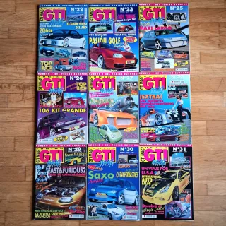 Gti Mag lote de 23 revistas de coches tunning