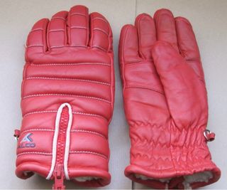 Guanti sci Alco rossi