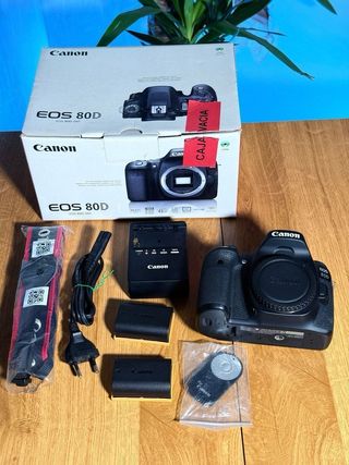 Canon 80D 3800 disparos