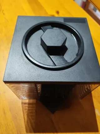 Portacassette audio rotante vintage