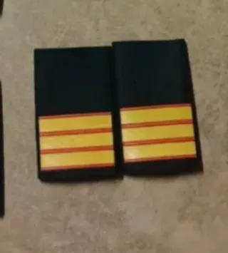 Hombreras militares Sargento (2 unidades)