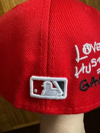 New Era Gorra Los Angeles Dodgers Heart 1988 Roja