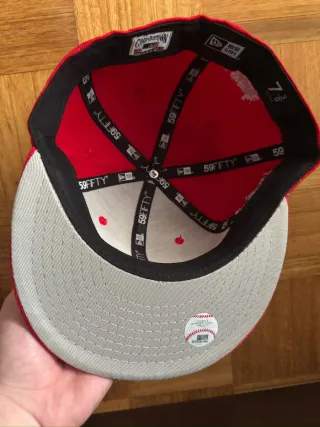 New Era Gorra Los Angeles Dodgers Heart 1988 Roja