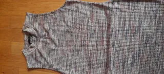 Vestido largo multicolor talla única