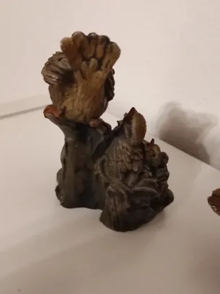 Coppia decorazioni uccellini