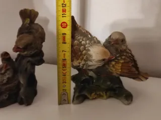 Coppia decorazioni uccellini