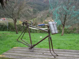 Cuadro Bici Antigua Clásica Vintage Retro Años 30