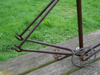 Cuadro Bici Antigua Clásica Vintage Retro Años 30