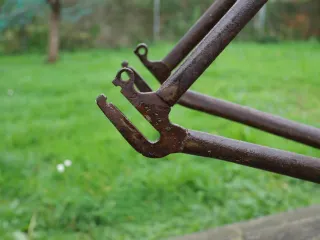 Cuadro Bici Antigua Clásica Vintage Retro Años 30