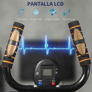 Bicicleta Elíptica con Pantalla LCD