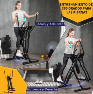 Bicicleta Elíptica con Pantalla LCD