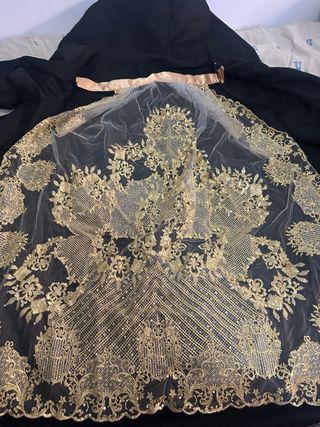 Manteleta Fallera Dorada