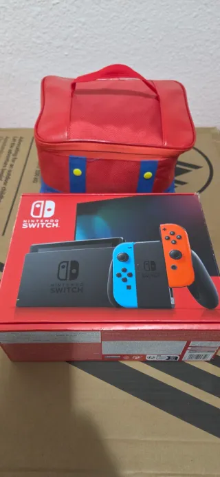 Nintendo Switch Azul y Naranja