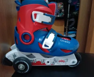 Patines Oxelo 3 ruedas T.26-28