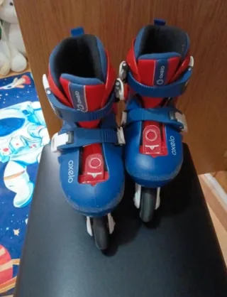 Patines Oxelo 3 ruedas T.26-28