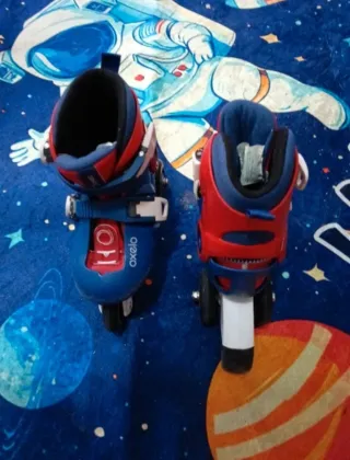 Patines Oxelo 3 ruedas T.26-28