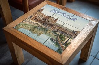 Mural cerámico de Sevilla – Plaza de España
