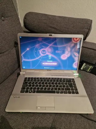 Portátil Sony Vaio Plata