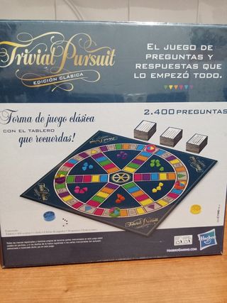 ✅ Sin Abrir Trivial Pursuit Edición Clásica Hasbro