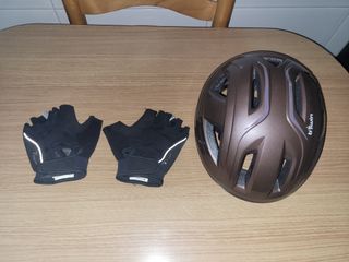 Bicicleta MTB Rockrider 5.0 con accesorios